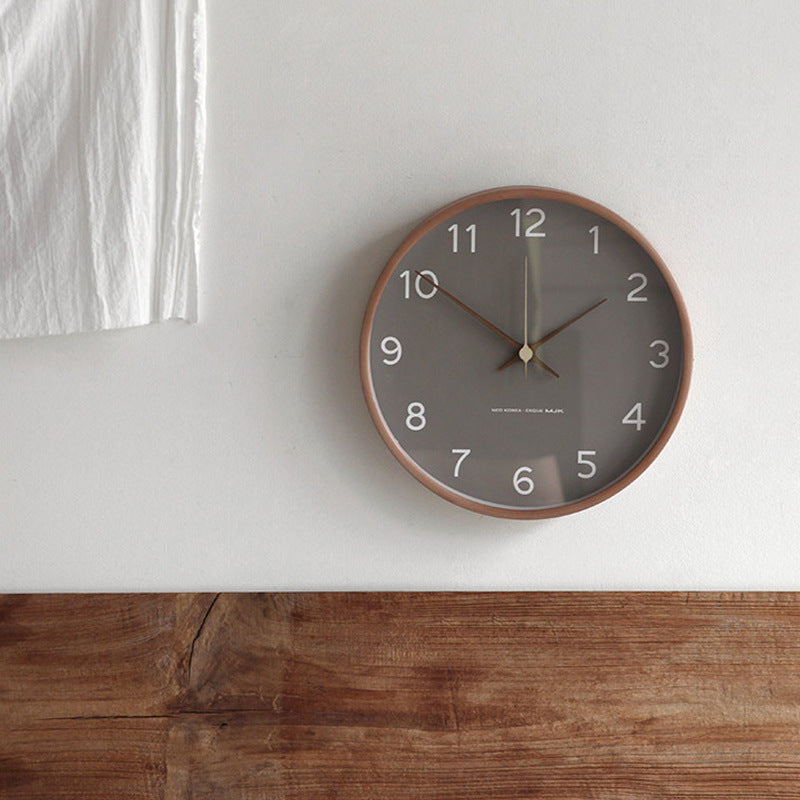 Rustic Wood Large Wall Clock for Home Decor