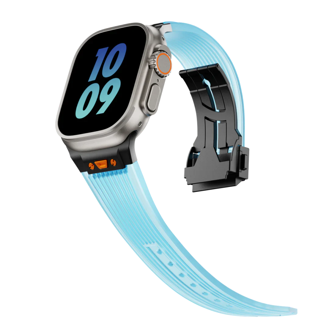Transparent Soft Apple Watch Silicone Strap