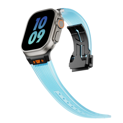 Transparent Soft Apple Watch Silicone Strap