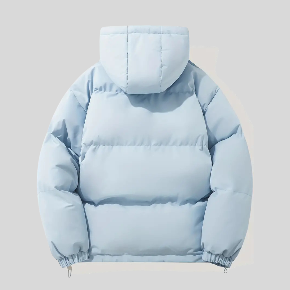 Warm Women's Hooded Puffer Coat for Winter