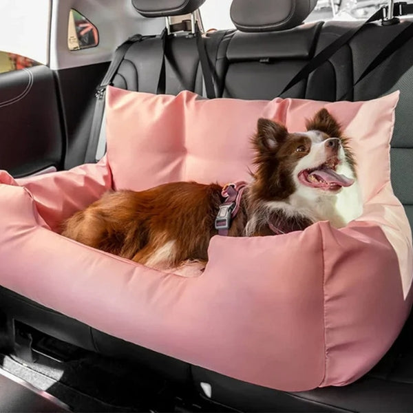 Comfy Pet Car Seat Bed For Dogs, Large Medium Sizes