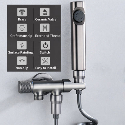 Portable Shower Head Bidet With Adjustable Spray Nozzle