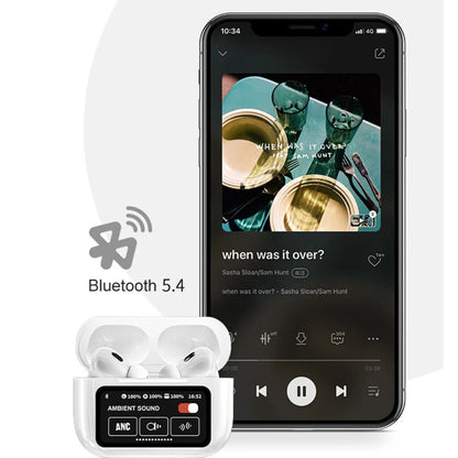 Wireless Noise Cancelling Bluetooth Earbuds