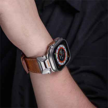 Soft Leather Replacement Band For Apple Watch