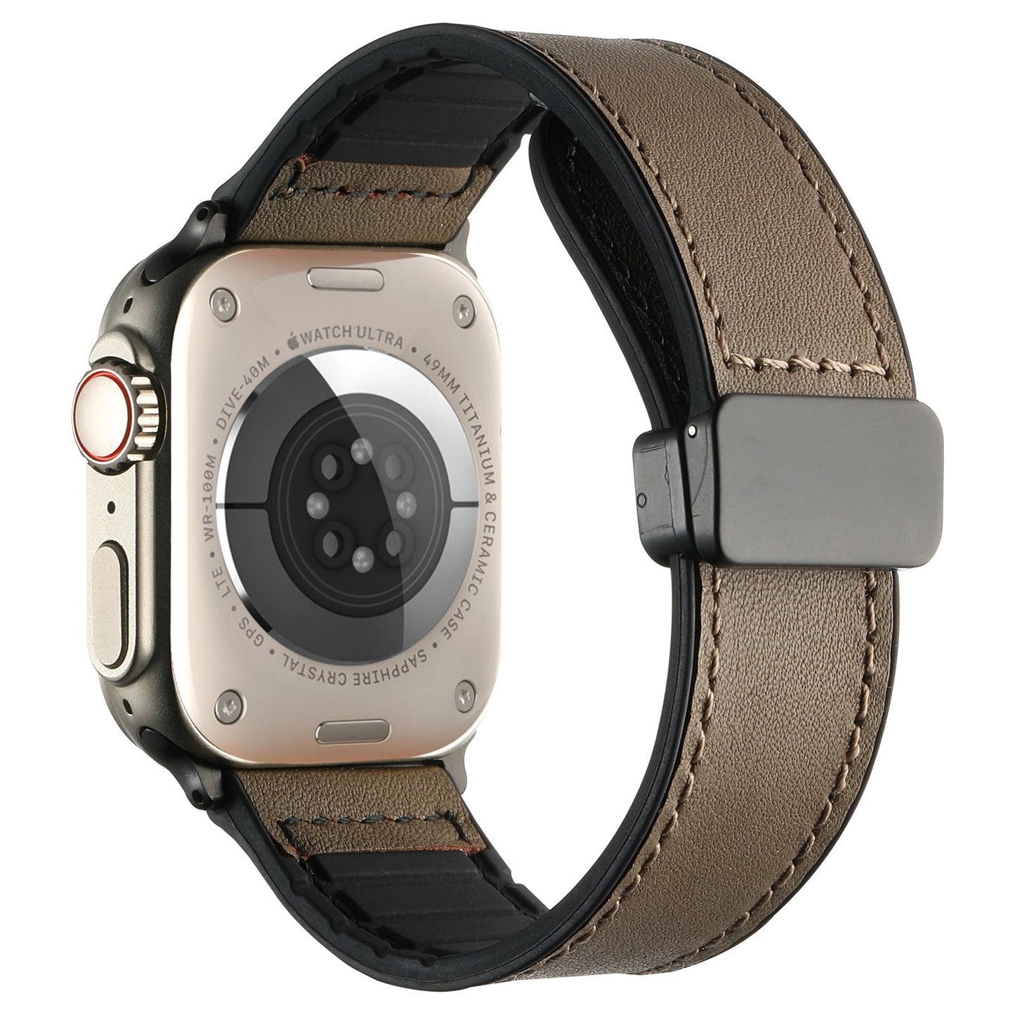 Durable Leather Smart Watch Band