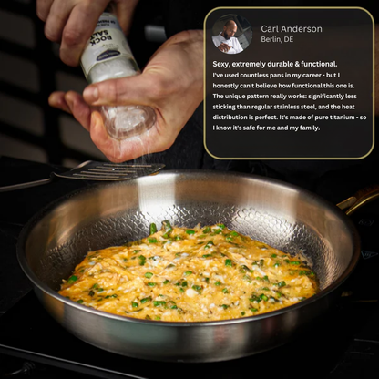 Healthy Non Stick Titanium Cookware Frying Pan