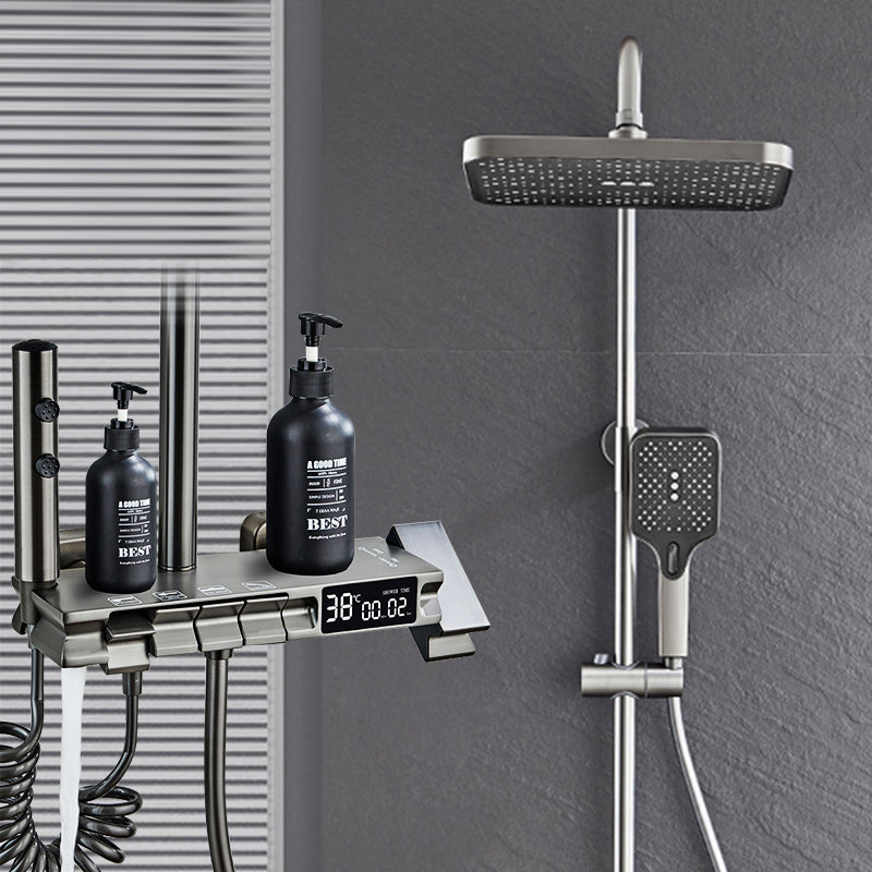 Advanced Shower System with LED Digital Screen