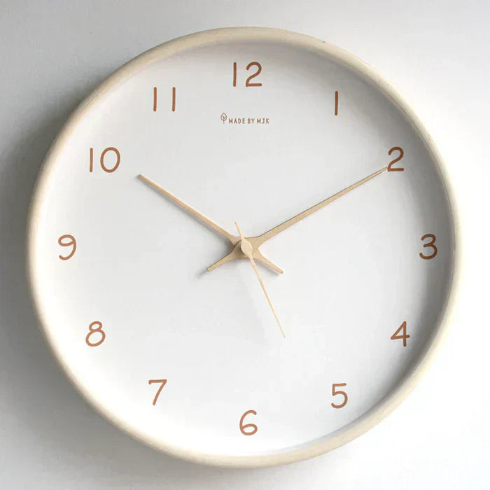 Quiet Wooden Analog Wall Clock