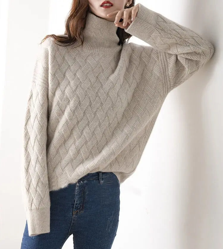 Cozy Crew Neck Knit Sweater