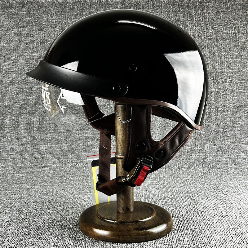 Lightweight Urban Half Face Helmet Quick Release Buckle