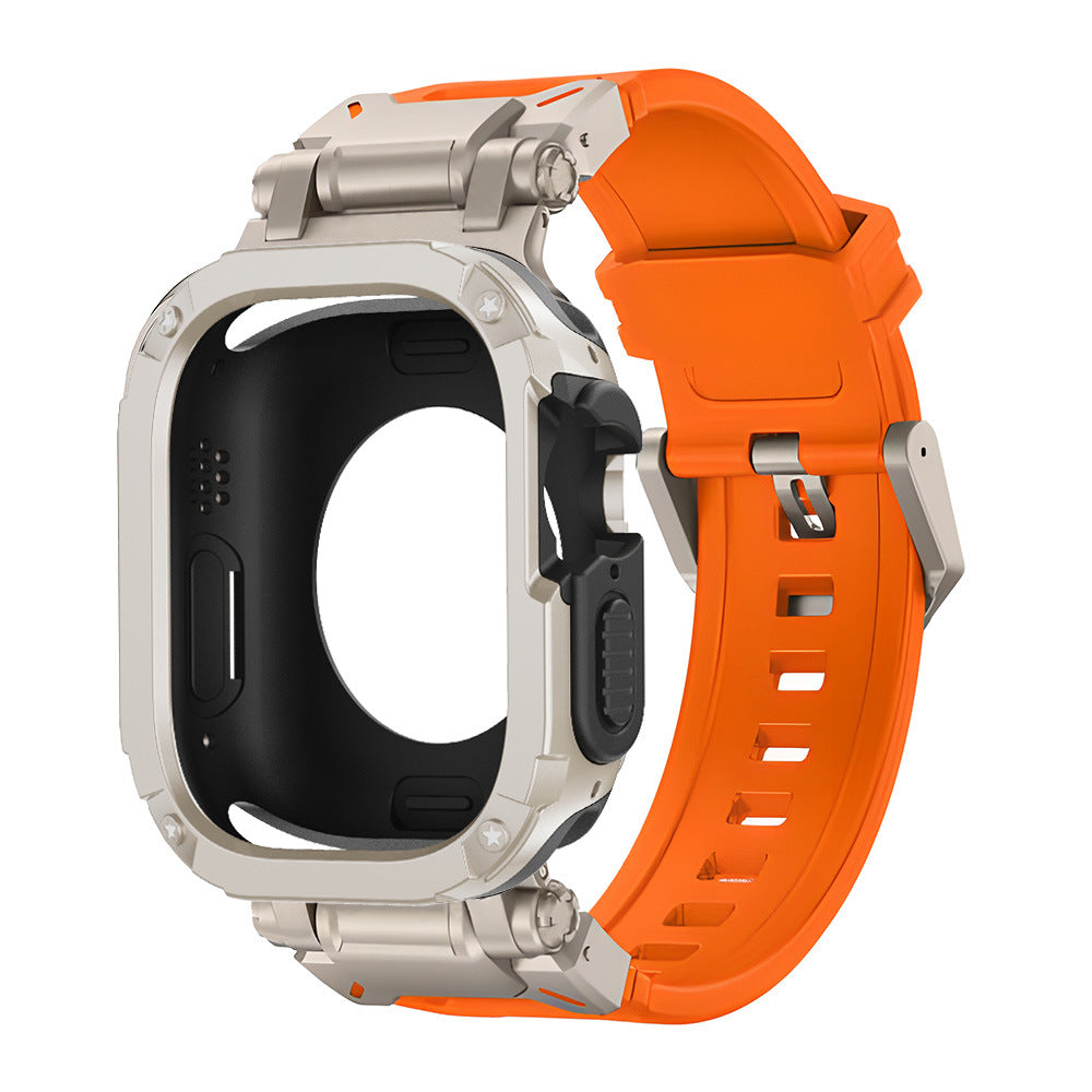 Durable Sport Rubber Strap Case for Apple Watch - Lusomart