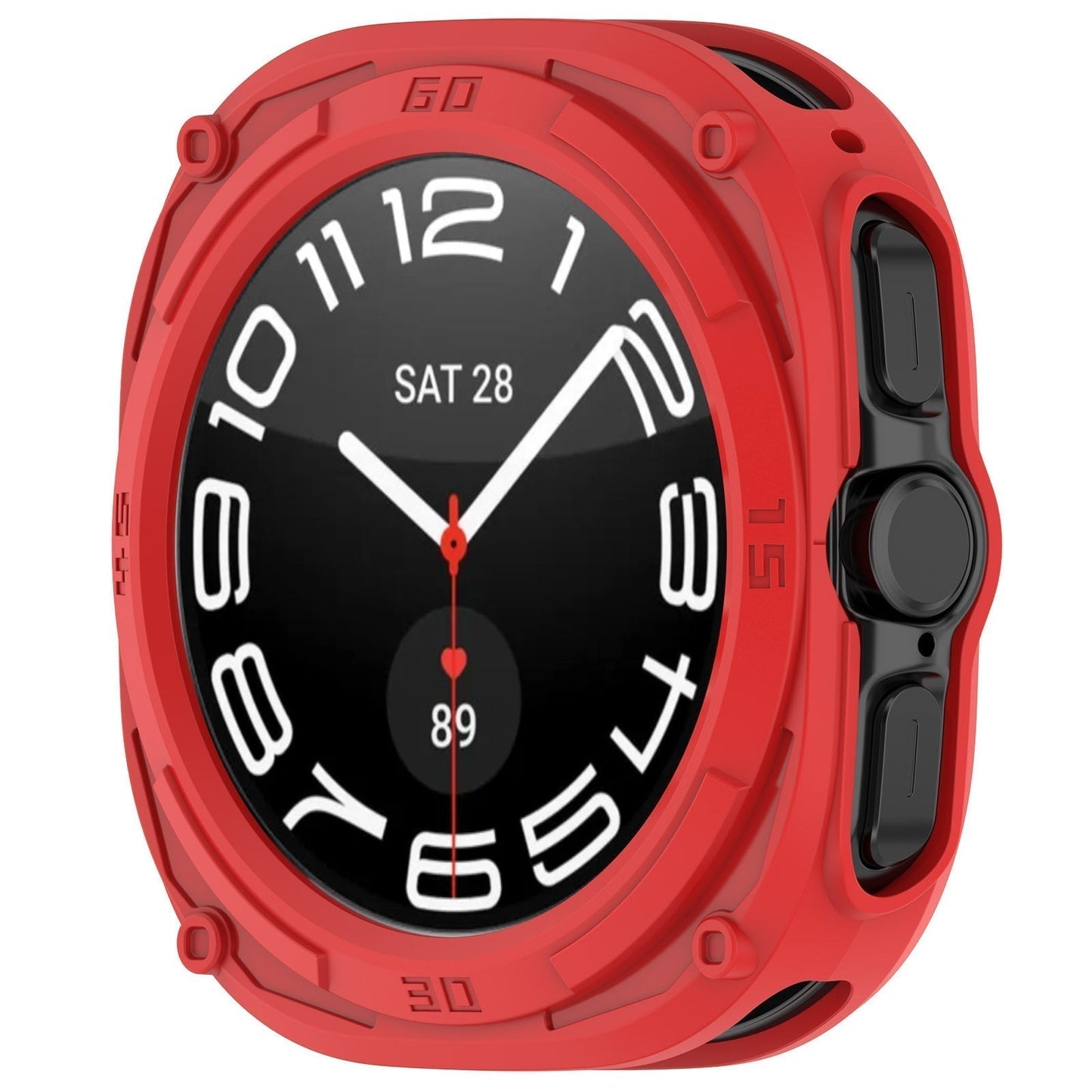 Durable Shockproof Clear Cover for Samsung Watch Ultra 47mm