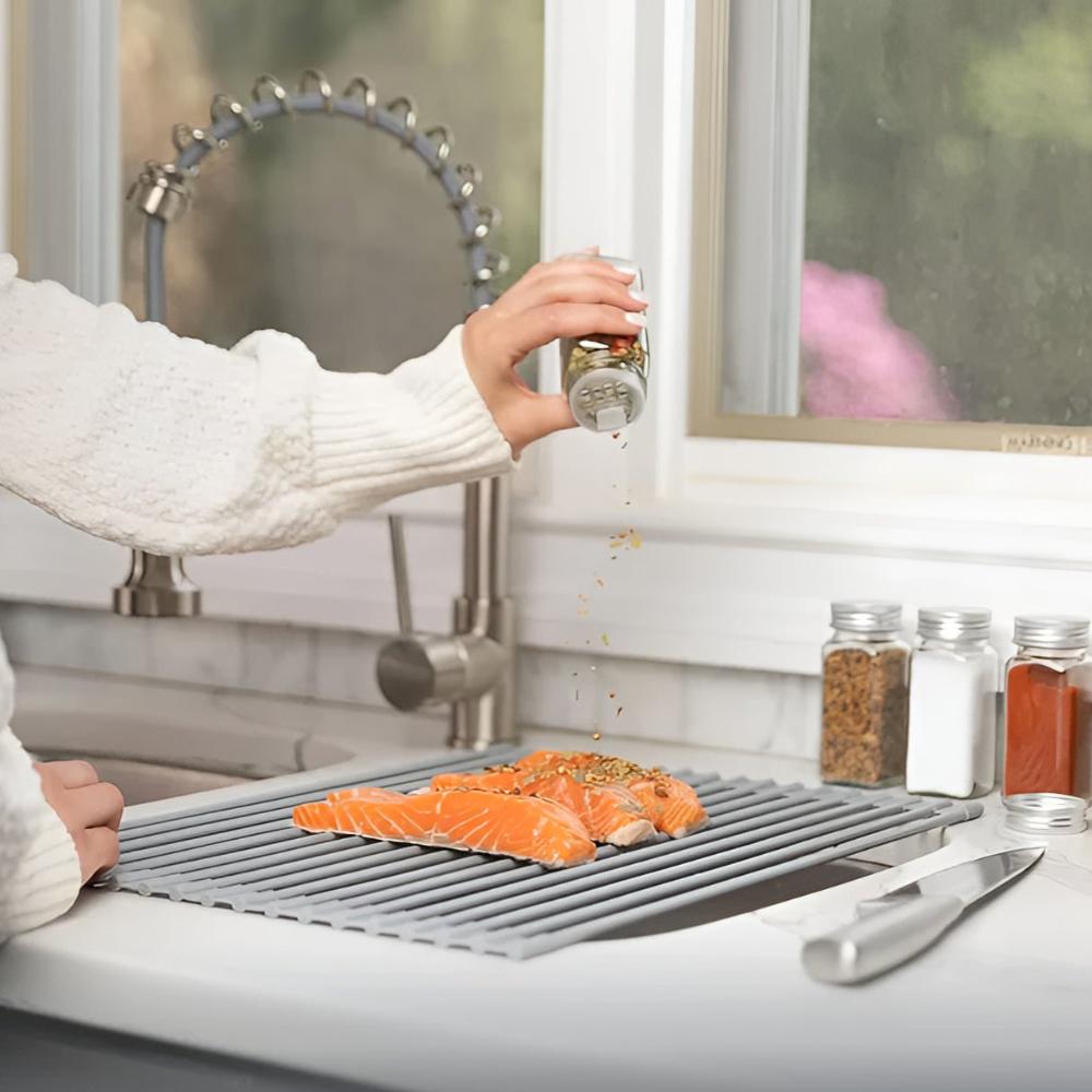Compact Stainless Steel Dish Dryer Rack