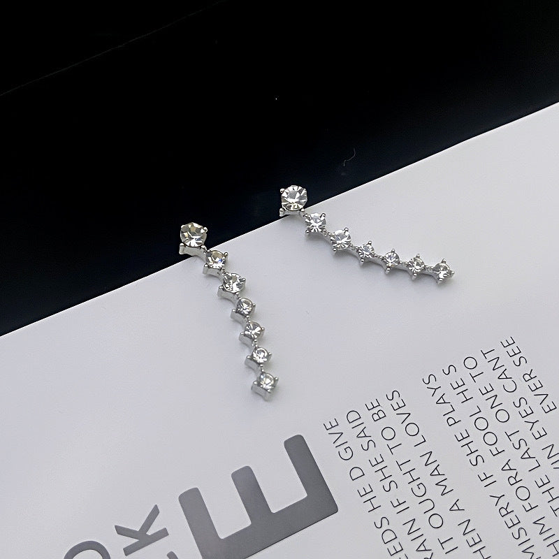 Sparkling Diamond Stud Earrings