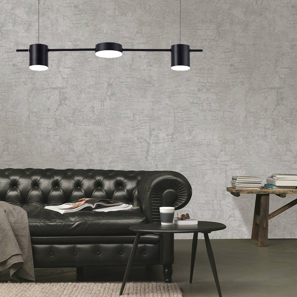 Modern Black Gold Pendant Lighting, 3-5 Lights