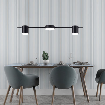 Modern Black Gold Pendant Lighting, 3-5 Lights