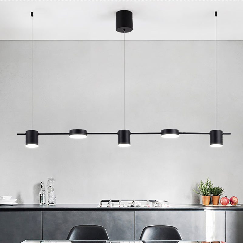 Modern Black Gold Pendant Lighting, 3-5 Lights