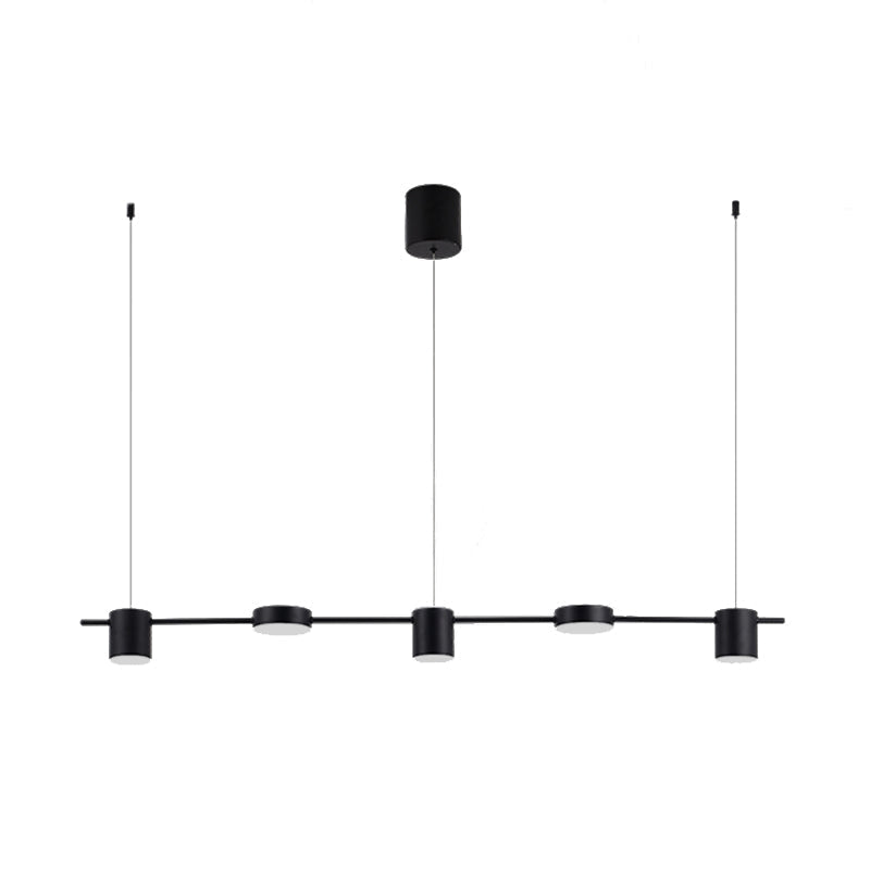 Modern Black Gold Pendant Lighting, 3-5 Lights