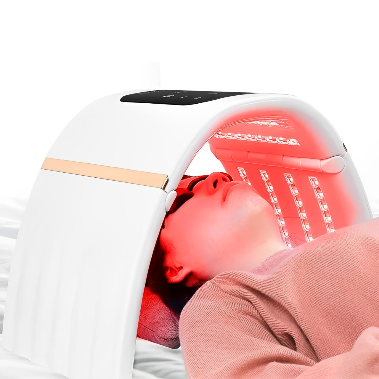 Advanced 7 Color LED Facial Skin Care Light Therapy Device - Lusomart