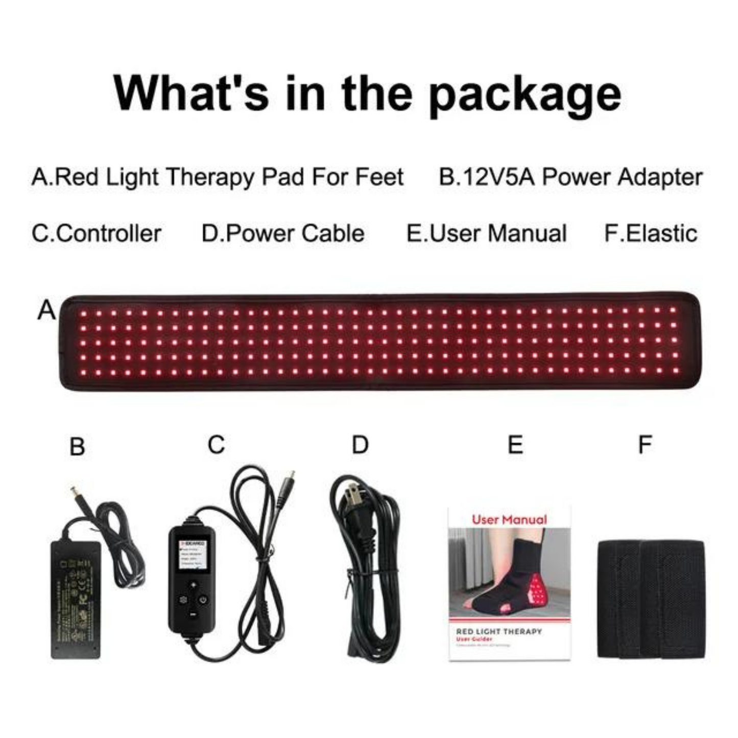 ReliefCare Red Light Therapy Diabetes Foot Wrap