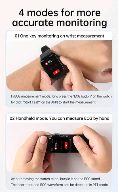 Advanced Fitness Smartwatch With Heart Rate Monitor