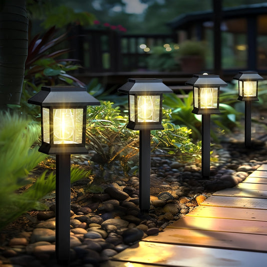 Outdoor Solar Powered Path Lights - Lusomart