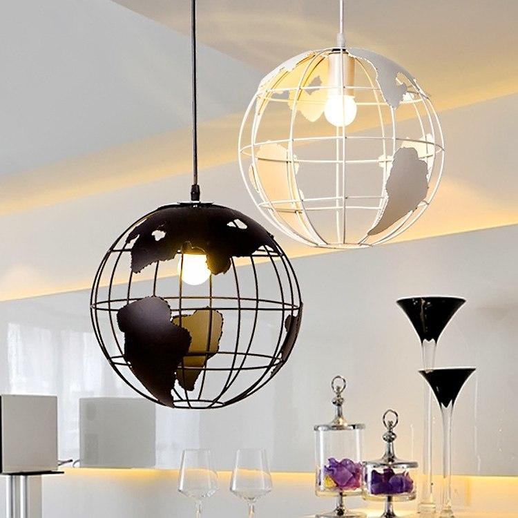 Modern Glass Globe Ceiling Light