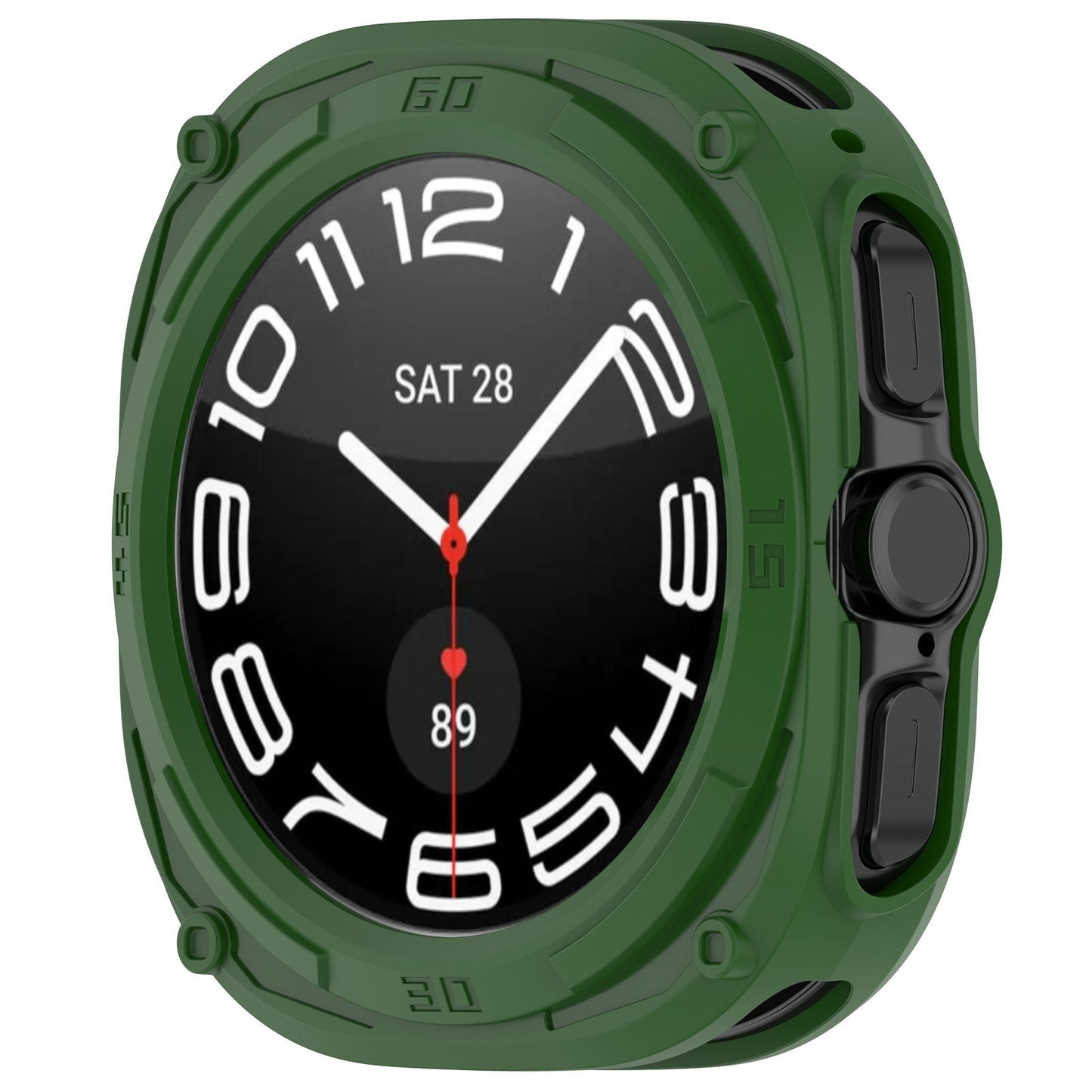 Durable Shockproof Clear Cover for Samsung Watch Ultra 47mm