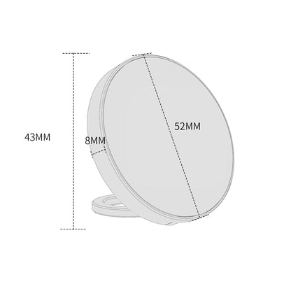 Compact Fast Wireless Charging Phone Stand