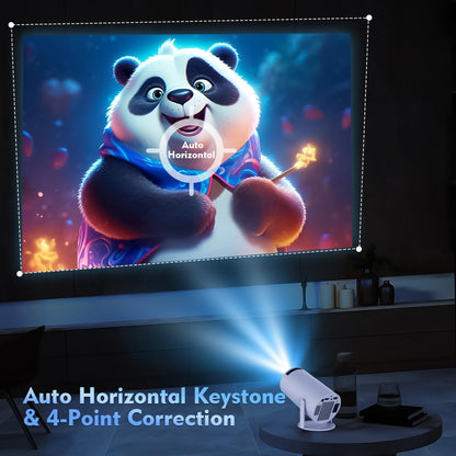 Compact 4K Home Projector Cinema System