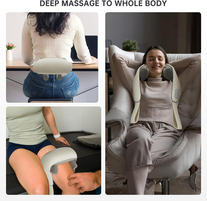 Powerful Electric Massager For Neck And Back Pain Relief