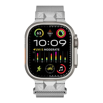 Strong Magnetic Apple Watch Metal Band