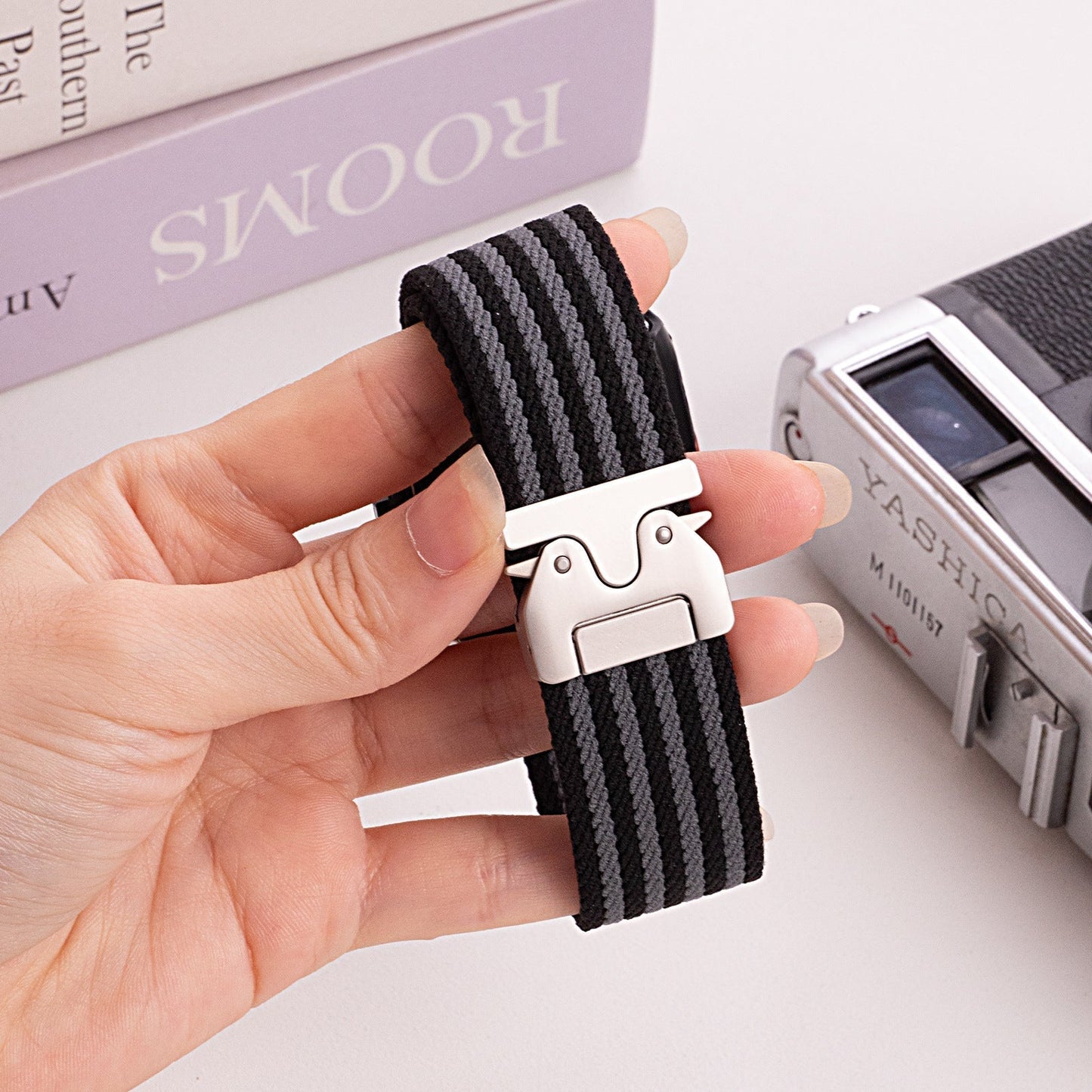 Stylish Woven Nylon Strap for Apple Watch