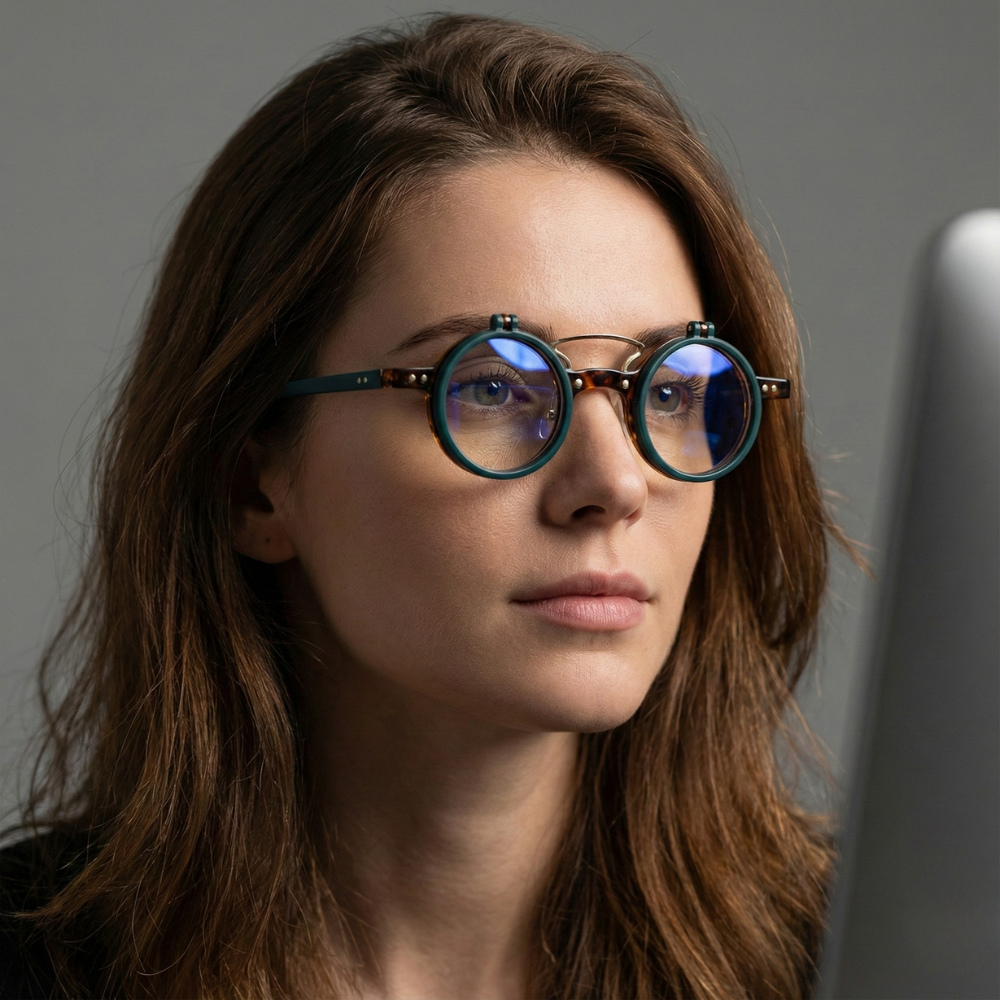 Classic UV Protection Tinted Sunglasses For Daily Use