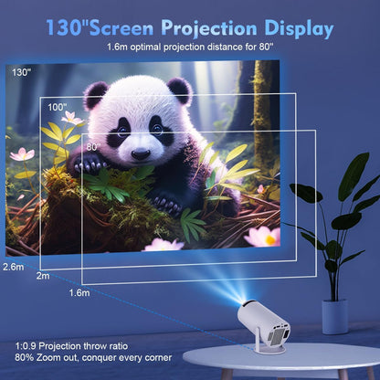 Compact 4K Home Projector Cinema System