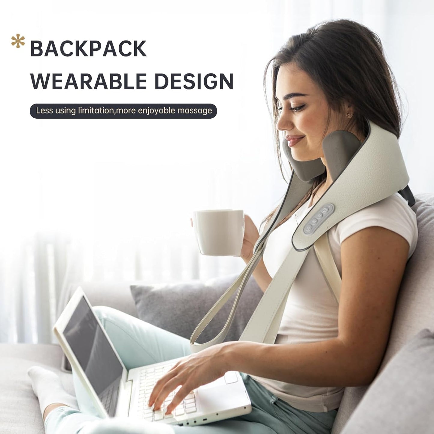 Powerful Electric Massager For Neck And Back Pain Relief
