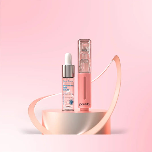 Advanced Lip Plumper With Micro Needle Exfoliator - Lusomart