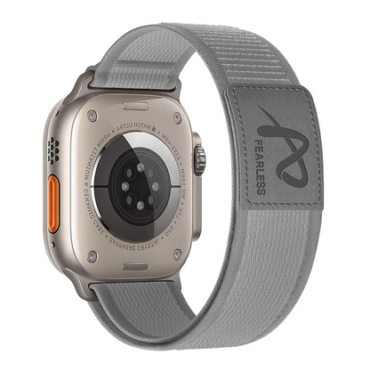 Durable Nylon Apple Watch Strap with Genuine Leather Tag