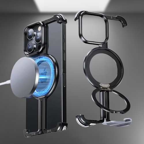 Thin Metal MagSafe iPhone Case Ultra Thin Cover - Lusomart