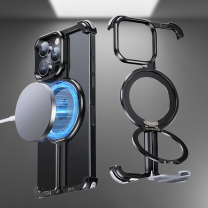 Thin Metal MagSafe iPhone Case Ultra Thin Cover - Lusomart