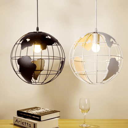 Modern Glass Globe Ceiling Light