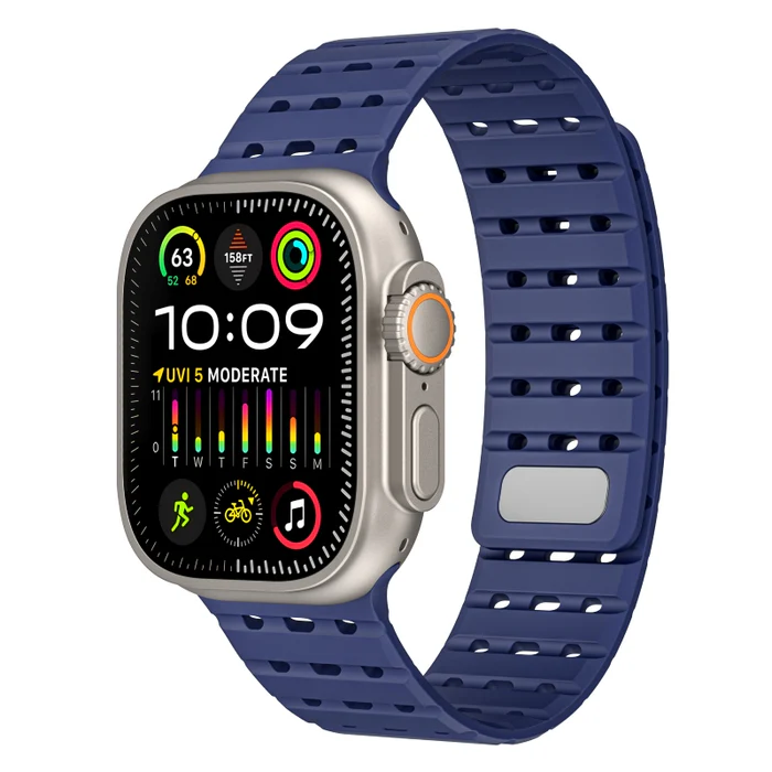 Comfortable Flexible Apple Watch Silicone Band