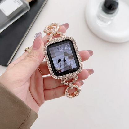 Shining Metal Smartwatch Chain Bracelet