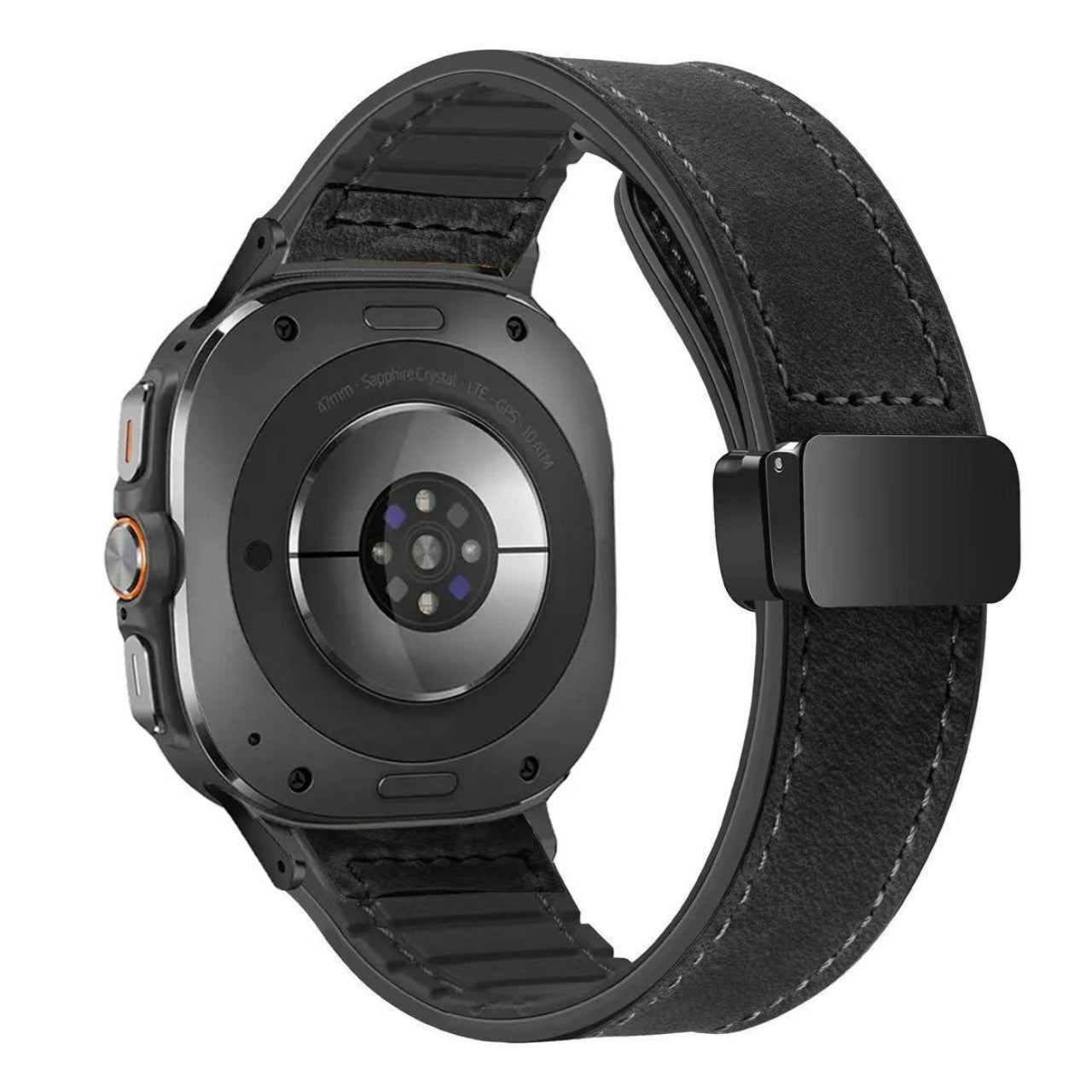 Durable Leather Magnetic Strap for Samsung Watch Ultra - Lusomart