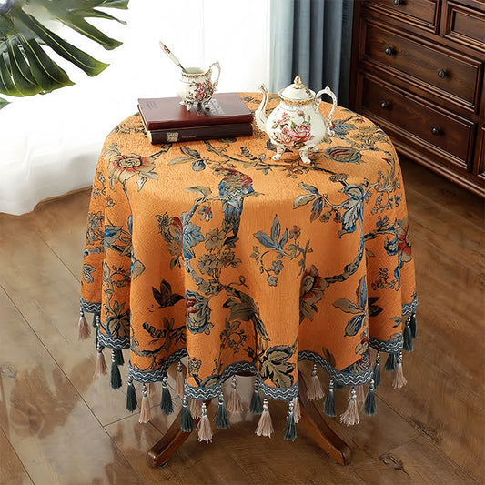 Soft Floral Pattern Dining Tablecloth - Lusomart