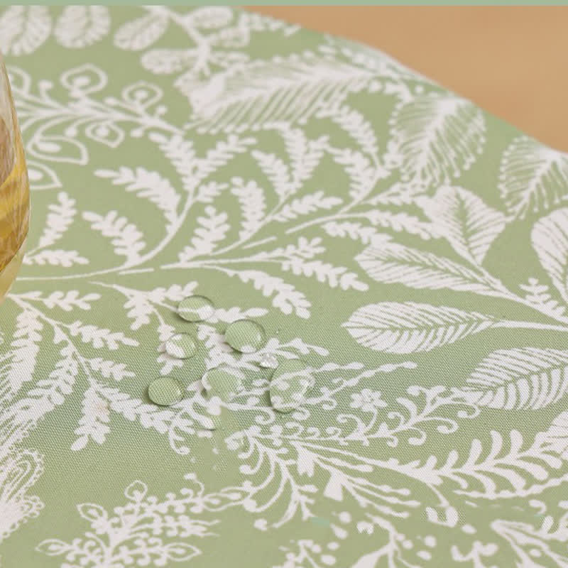 Rustic Fresh Waterproof Botanical Branches Tablecloth-6
