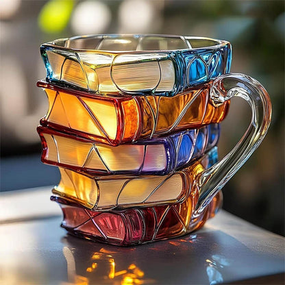 Unique Book Shaped Coffee Mug - Lusomart