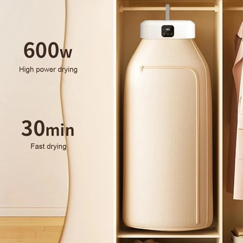 QuickDry Compact Electric Clothing Dryer