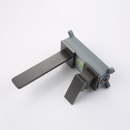 Hidden Mount Single Handle Kitchen Faucet