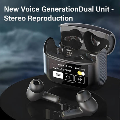 Wireless Noise Cancelling Bluetooth Earbuds